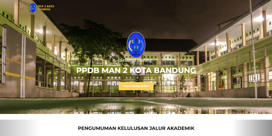 Web Profile MAN 2 Bandung